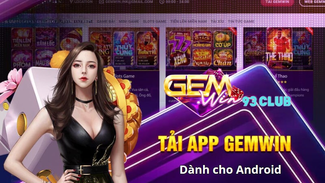 Hướng dẫn tải app Gemwin cho Android Hướng dẫn tải app Gemwin cho Android